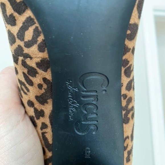 Sam Edelman Leopard Print Pumps - Picture 2 of 3